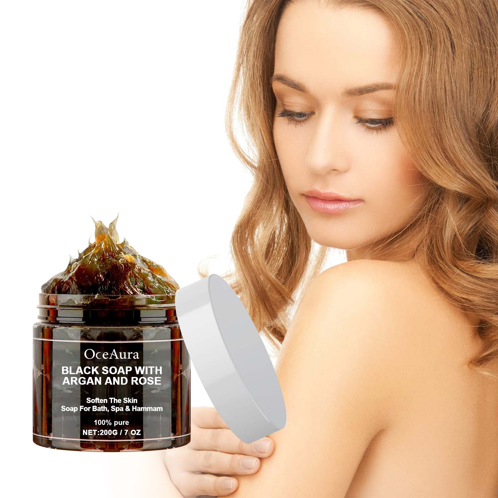 Soap Making Essential Oils - OCEAURA Black Soap With Argan And