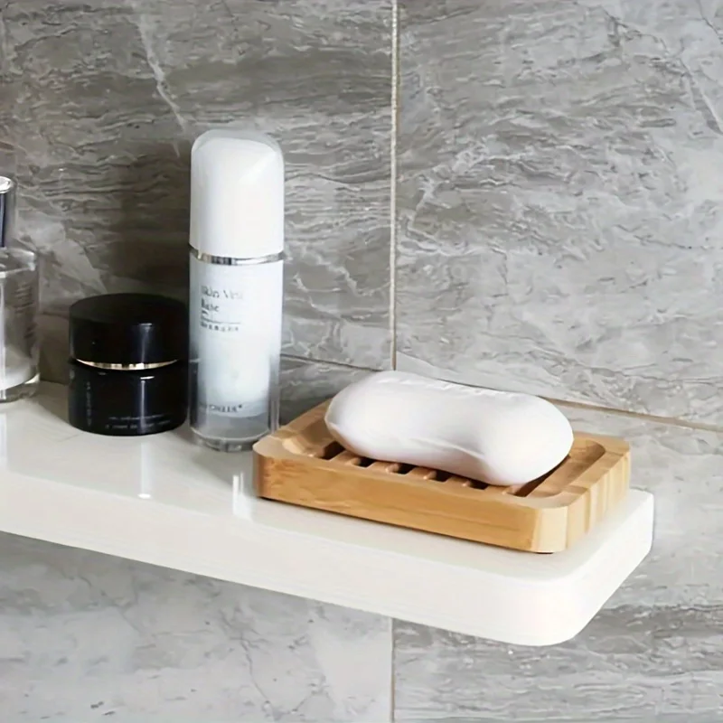 Bamboo Case Tray Wooden Preven - Soap Dish Draining recension och pris