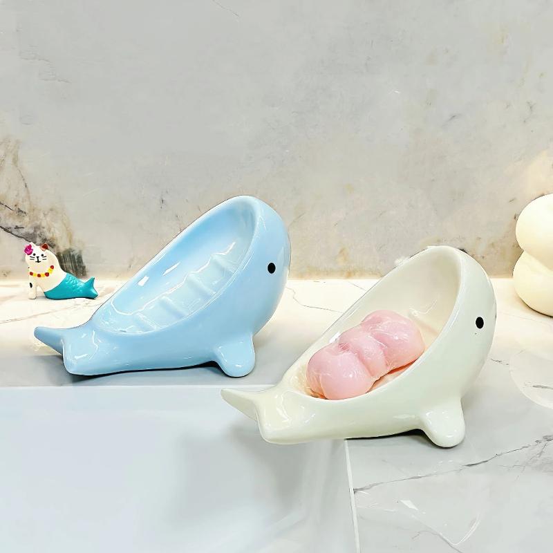 Creative Whale Soap Dish For H - Soap Dish Draining recension och pris