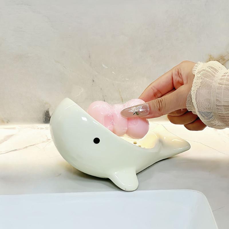 Creative Whale Soap Dish For H - Soap Dish Draining recension och pris