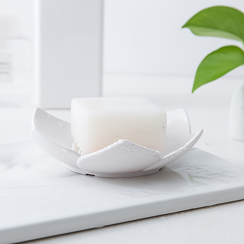 Soap Box Lotus Shape Non-slip  - Soap Dish Draining recension och pris