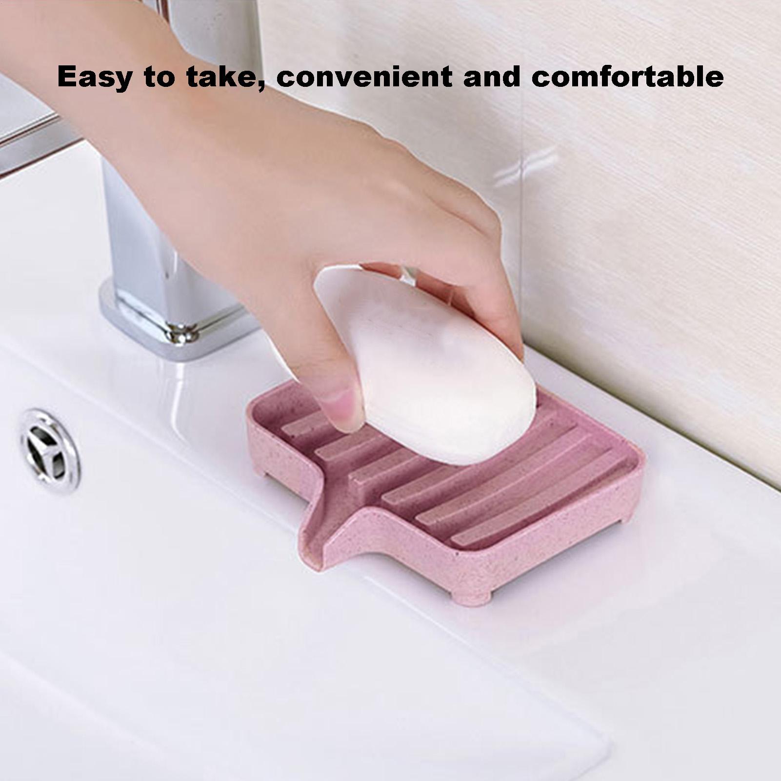 Soap Dish with Drain Soap Tray - Soap Dish Draining recension och pris