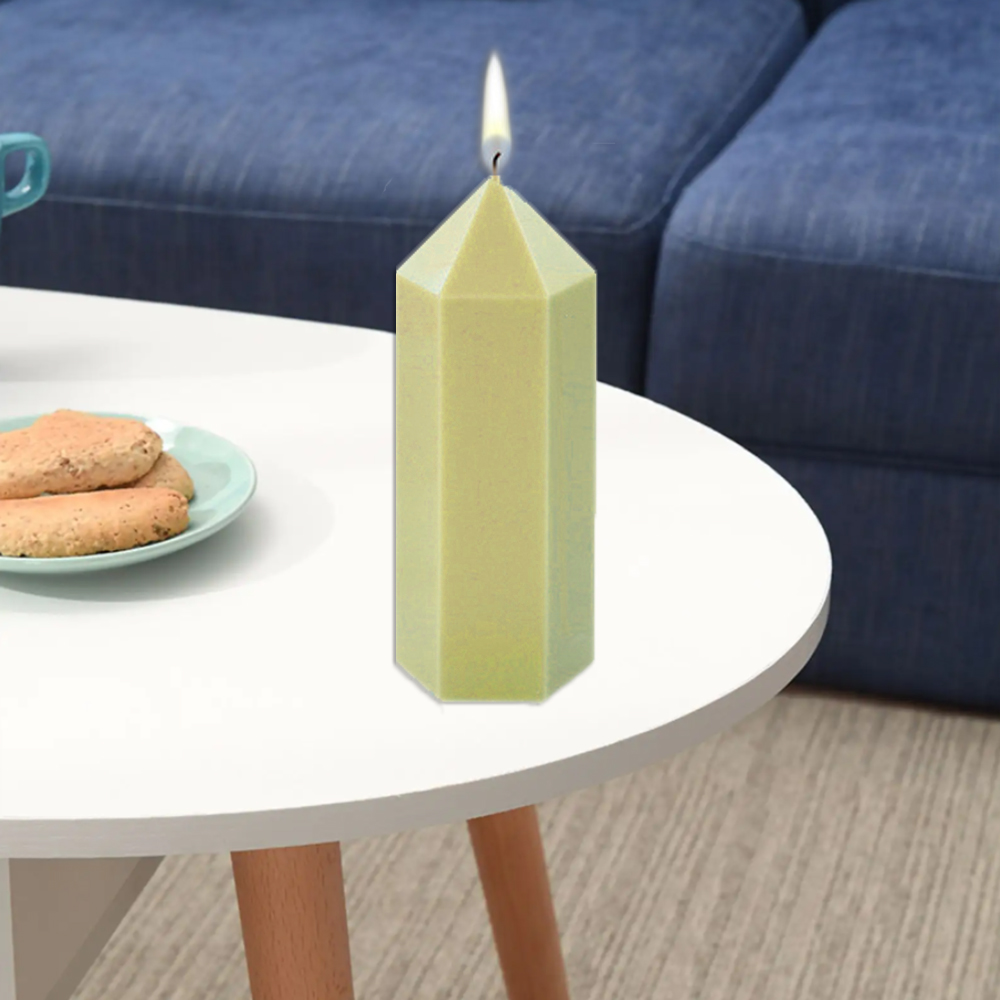 3D Hexagonal Column Candle Mol - Soap Making Lab recension och pris