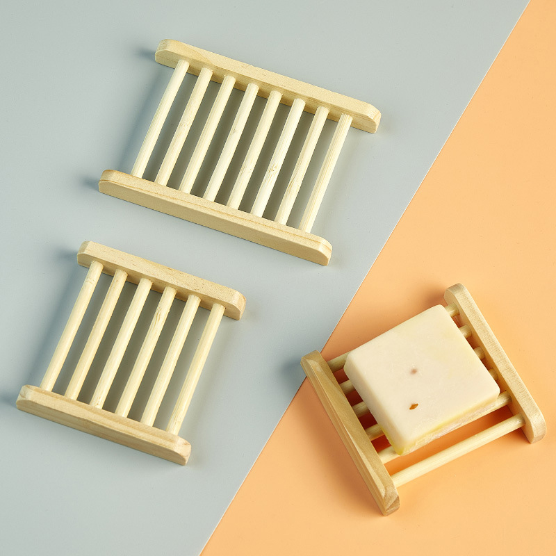 Wooden Soap Dishes Tray Bathro - Soap Dish Draining recension och pris