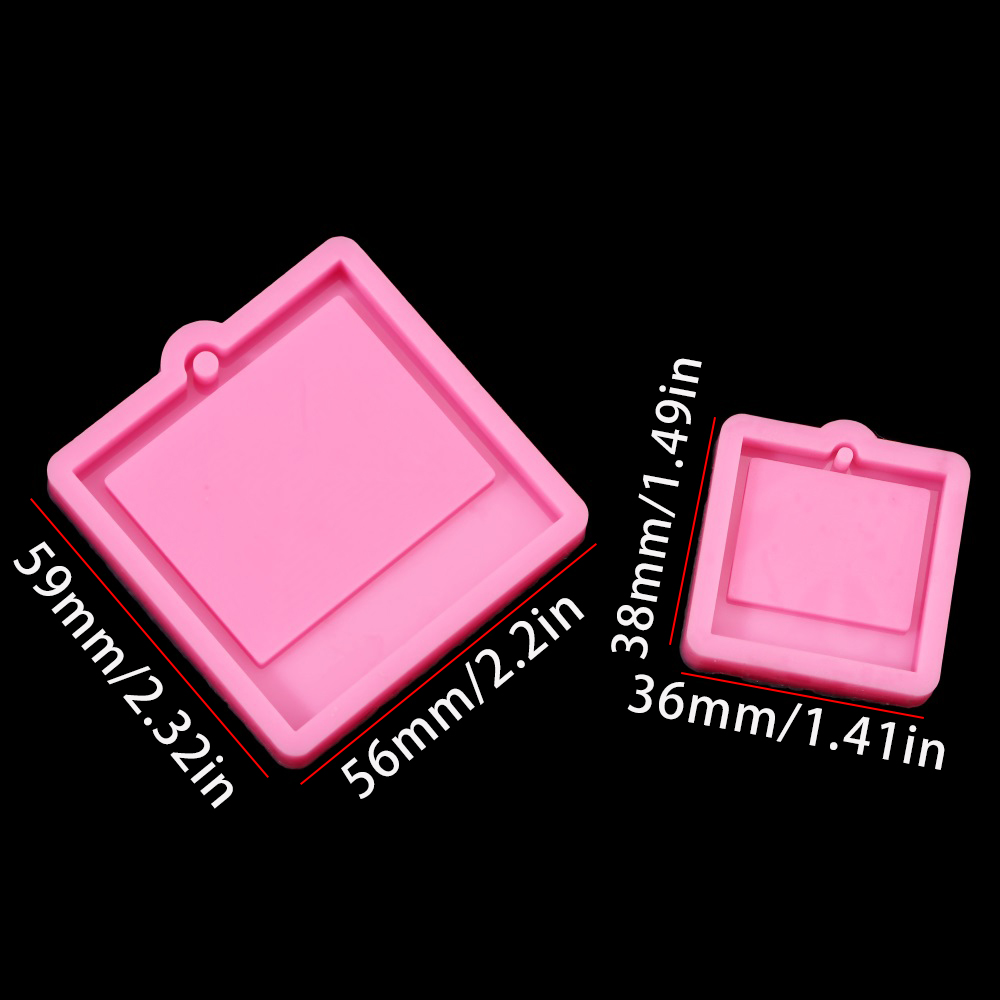 Photo Frame Epoxy Resin Keycha - Soap Making Lye recension och pris