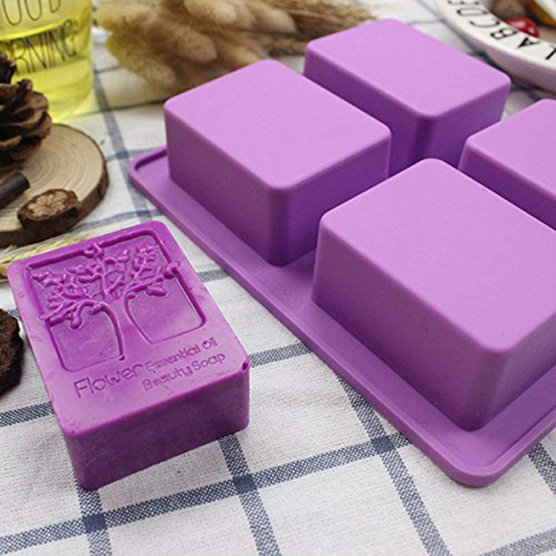 Rectangle Life Tree Silicone S - Soap Making Kit For Beginners recension och pris