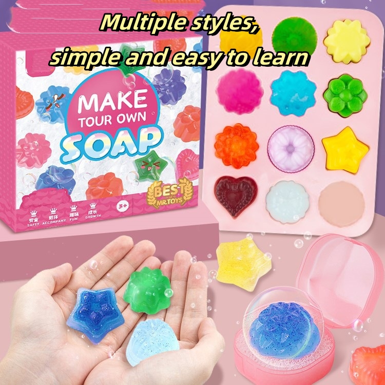 DIY Handmade Soap Crystal Soap - Soap Making Kit For Beginners recension och pris