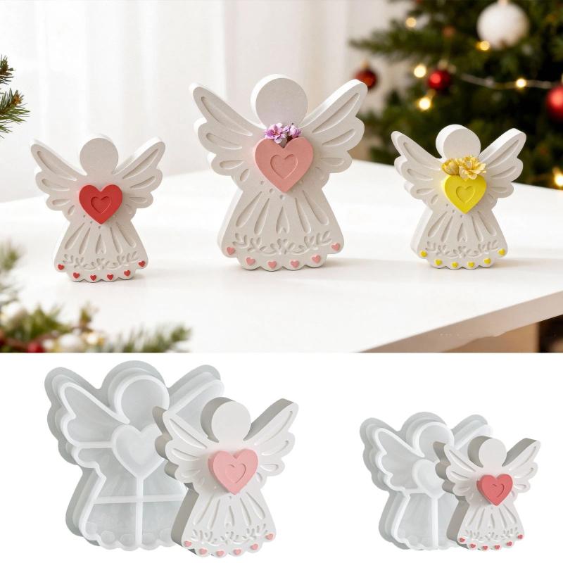 Love Angel Gypsum Mold Candle  - Soap Making Lye recension och pris