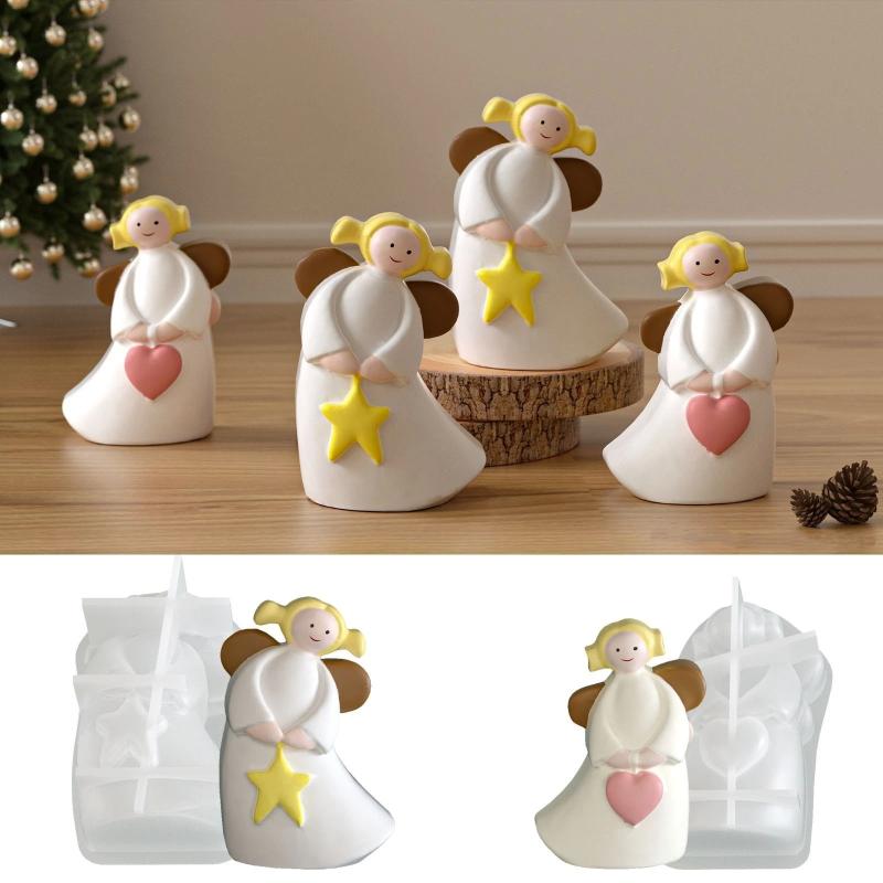 Love Angel Gypsum Mold Candle  - Soap Making Lye recension och pris