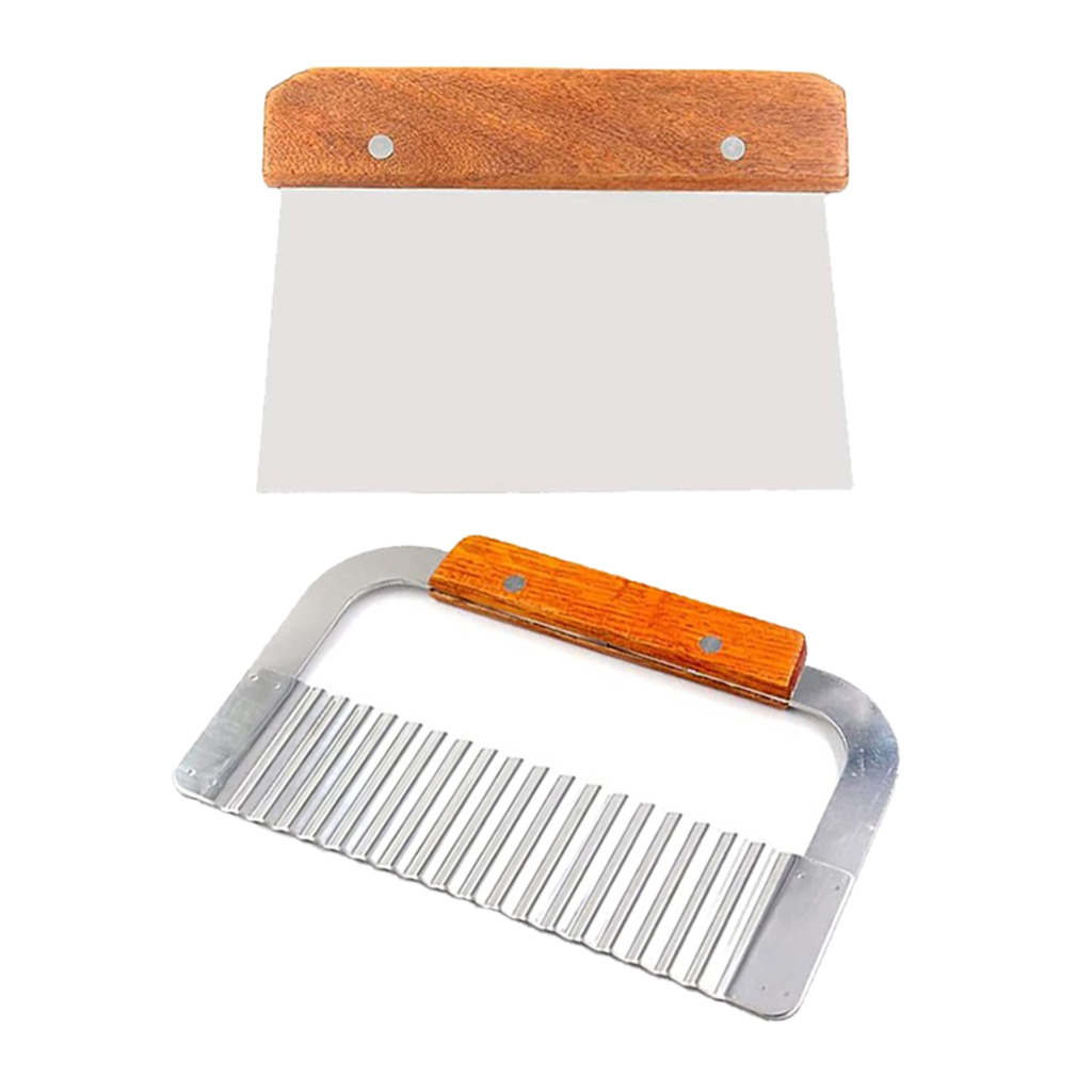 2 Pack Stainless Steel Wavy &  - Soap Making Kit For Beginners recension och pris