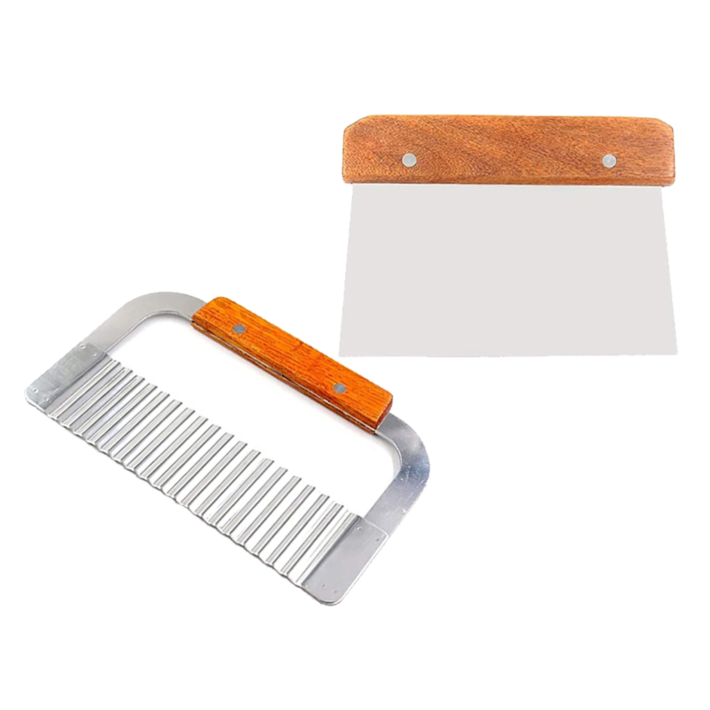 2 Pack Stainless Steel Wavy &  - Soap Making Kit For Beginners recension och pris