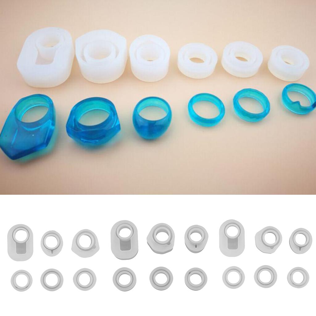 Handmade Silicone Ring Mold Re - Soap Making Lye recension och pris