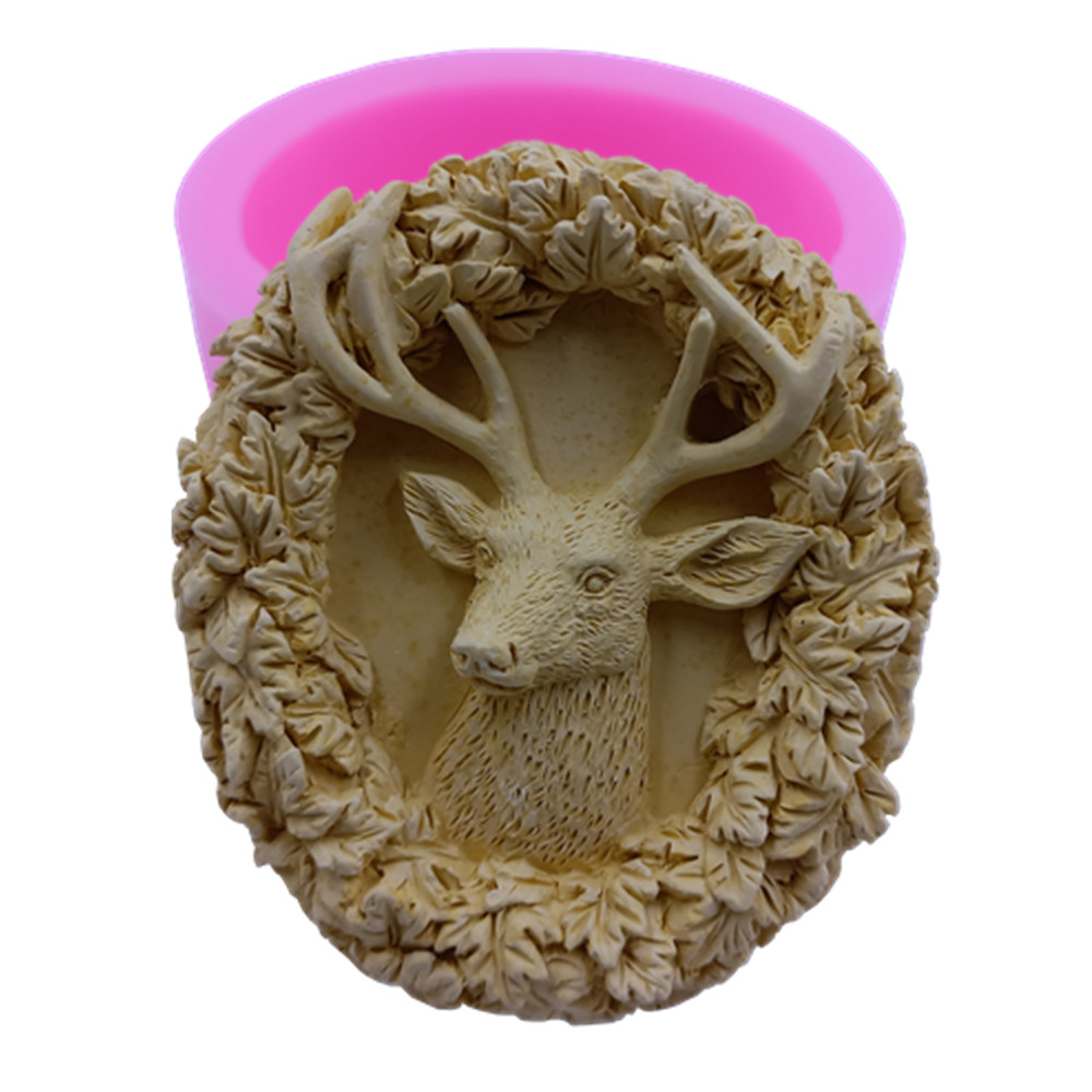 Deer Design Soap Silicone Mold - Soap Making Lye recension och pris