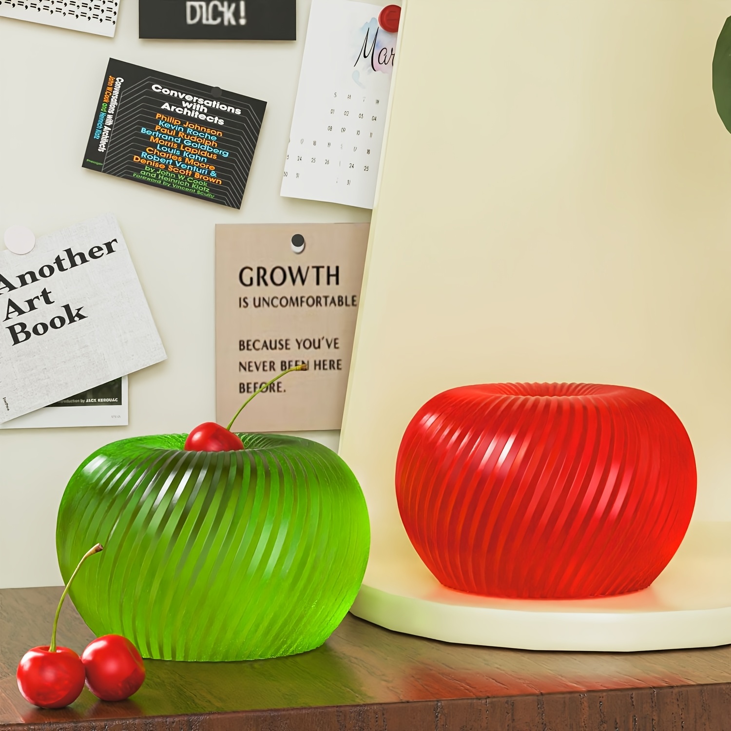A trendy red apple silicone mo - Soap Making Lye recension och pris