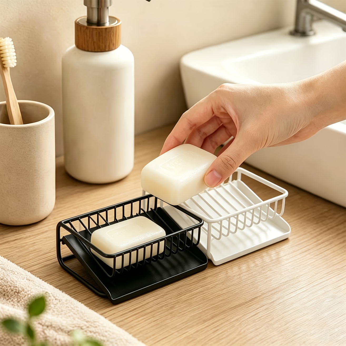 1pc Plastic Soap Dish With Dra - Soap Dish Draining recension och pris