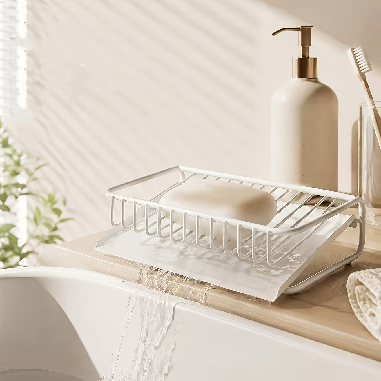 1pc Plastic Soap Dish With Dra - Soap Dish Draining recension och pris