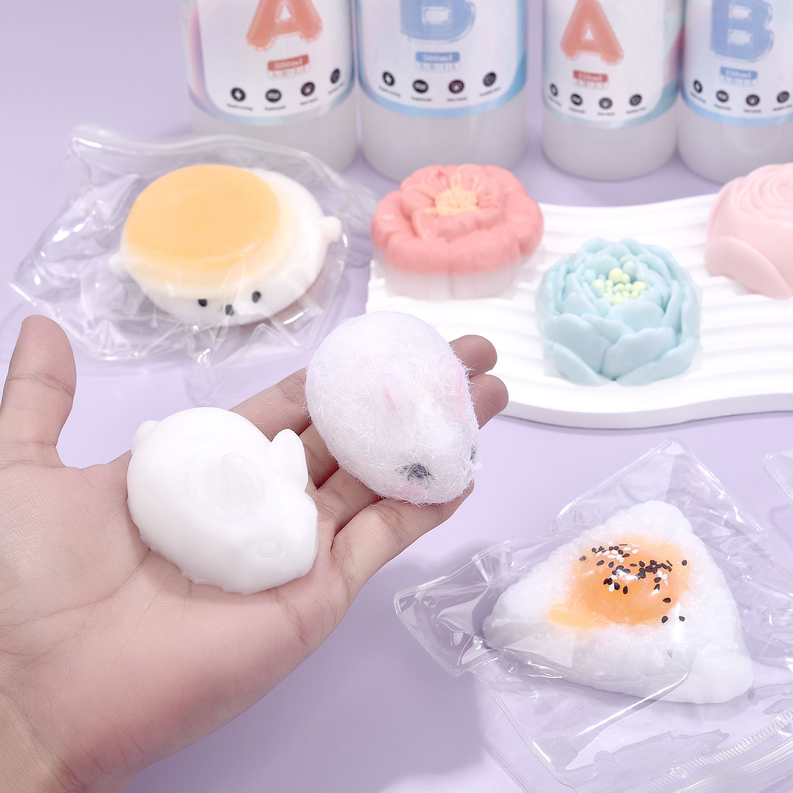 1: 1 AB Decompression Kneading - Soap Making Kit For Beginners recension och pris
