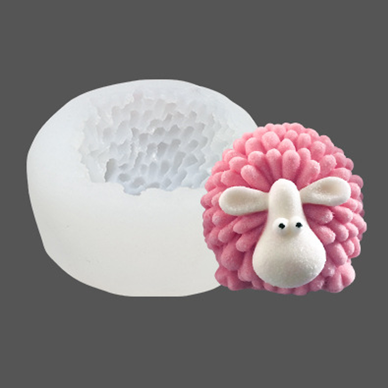 3D Sheep Candle Silicone Mold  - Soap Making Lye recension och pris